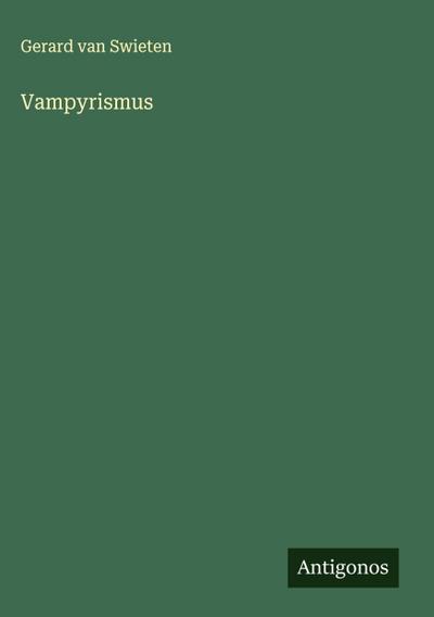 Vampyrismus