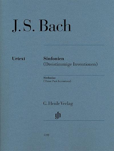 Sinfonien (Dreistimmige Inventionen) für Klavier zu zwei Händen