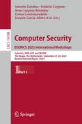 Computer Security. ESORICS 2023 International Work