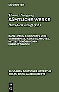 Dramen V und VI: Hieremias, Iudas Iscariotes, mit zeitgenössischen Übersetzungen