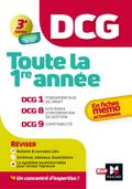 DCG - Toute la 1ère année du DCG 1, 8, 9 en fiches - Révision 2024-2025