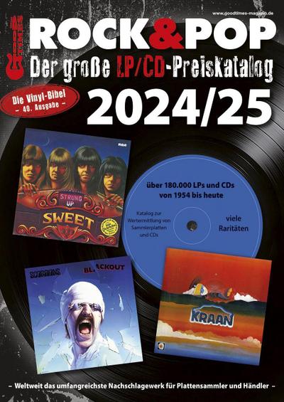 Der große Rock & Pop LP/CD Preiskatalog 2024/25