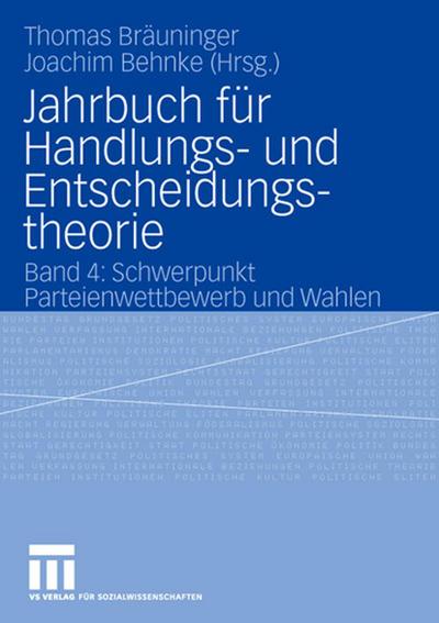 Jahrbuch für Handlungs- und Entscheidungstheorie