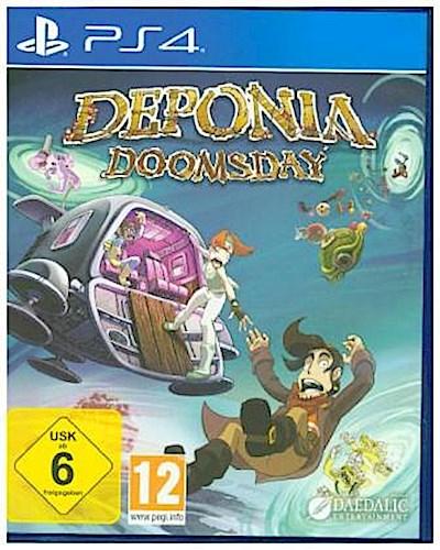 Deponia, Doomsday, 1 PS4-Blu-ray Disc