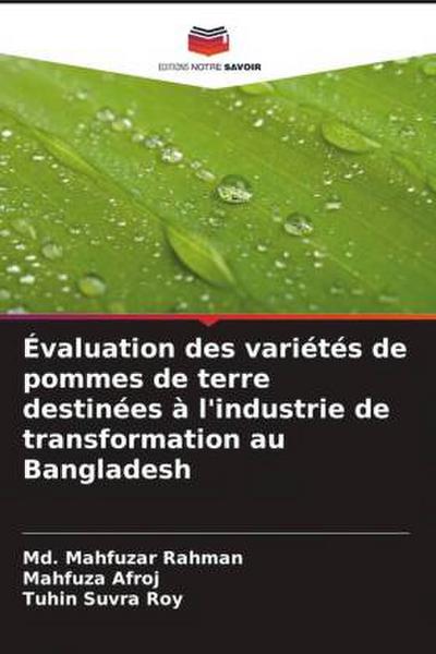 Évaluation des variétés de pommes de terre destinées à l’industrie de transformation au Bangladesh