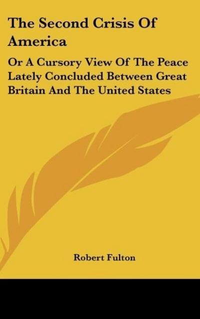 The Second Crisis Of America