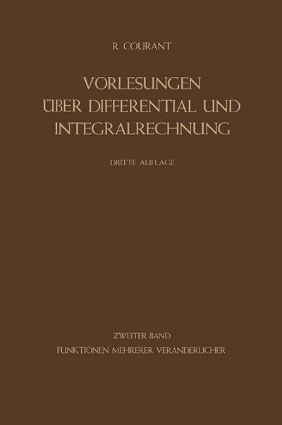 Funktionen Mehrerer Veränderlicher
