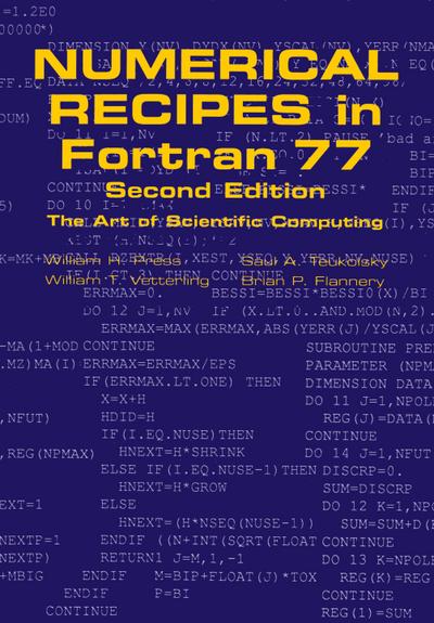 Numerical Recipes in FORTRAN 77