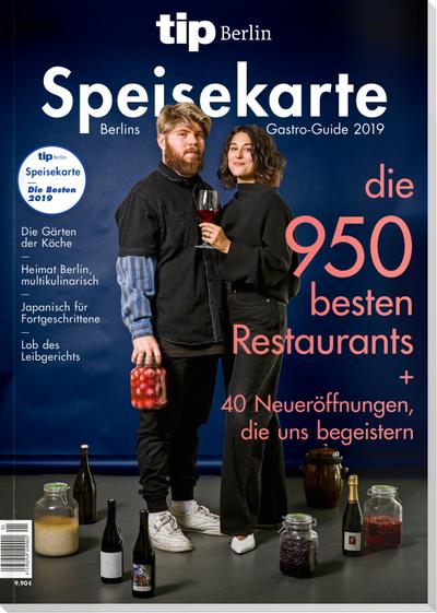 tip Berlin Speisekarte: Berlins Gastro-Guide 2019