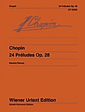 24 Préludes: Kritische Anmerkungen mit Hinweisen zur Interpretation. op. 28. Klavier. (Wiener Urtext Edition)