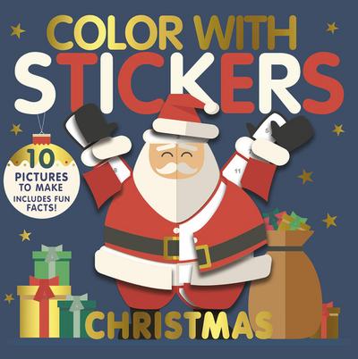 Color with Stickers: Christmas