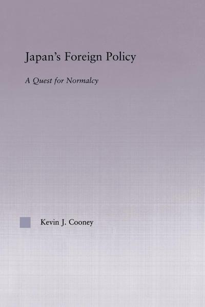 Japan’s Foreign Policy Maturation