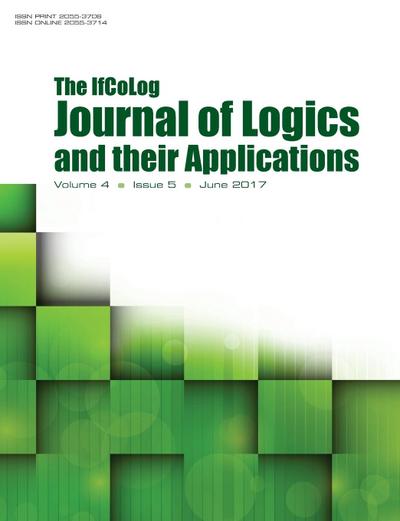 Ifcolog Journal of Logics and their Applications.  Volume 4, number 5