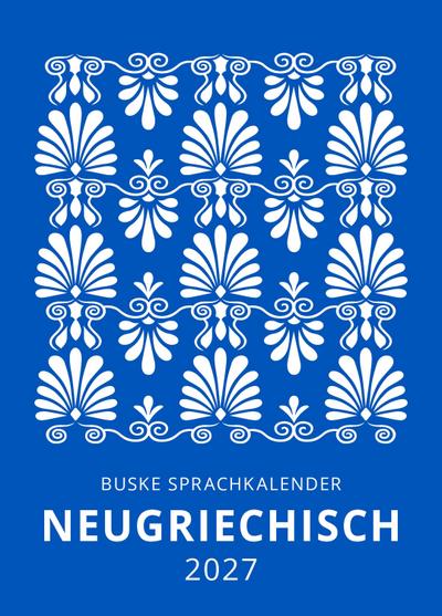 Sprachkalender Neugriechisch 2027