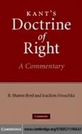 Kant’s Doctrine of Right