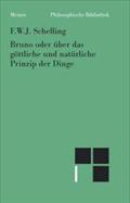 Bruno oder über das göttliche Prinzip der Dinge
