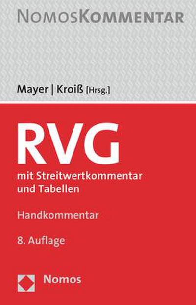 Rechtsanwaltsvergütungsgesetz/RVG