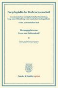 Encyclopädie der Rechtswissenschaft