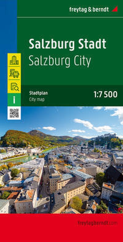Salzburg Stadt, Stadtplan 1:7.500 - 1:15.000