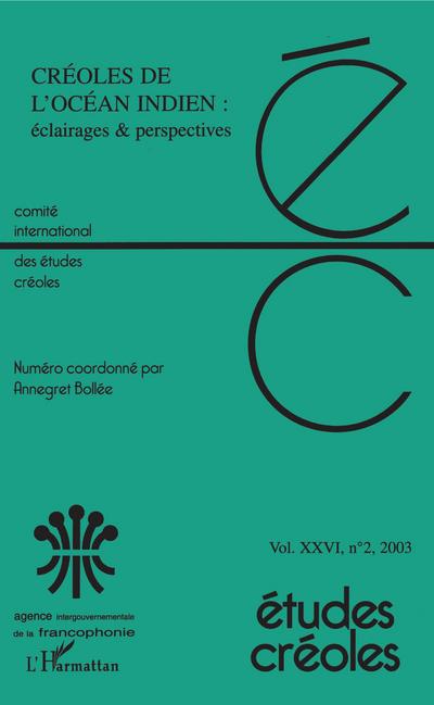 Creoles de l’ocean indien : eclairages et perspectives