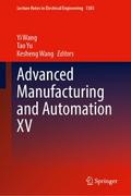 Advanced Manufacturing and Automation XV
