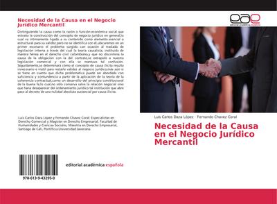 Necesidad de la Causa en el Negocio Jurídico Mercantil