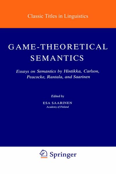 Game-Theoretical Semantics