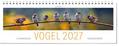 Literarischer Vogel Tischkalender 2027