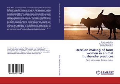 Decision making of farm women in animal husbandry practices