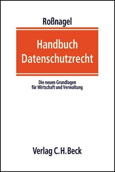 Handbuch Datenschutzrecht
