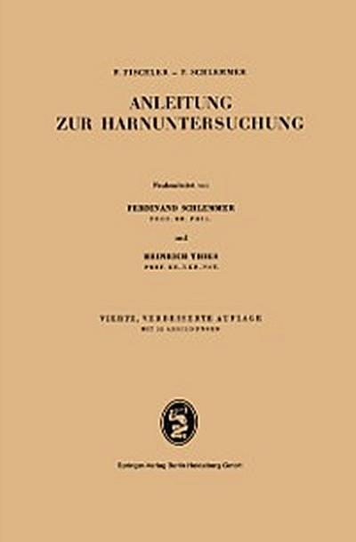 Anleitung zur Harnuntersuchung
