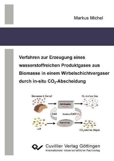 Verfahren zur Erzeugung eines wasserstoffreichen Produktgases aus Biomasse in einem Wirbelschichtvergaser