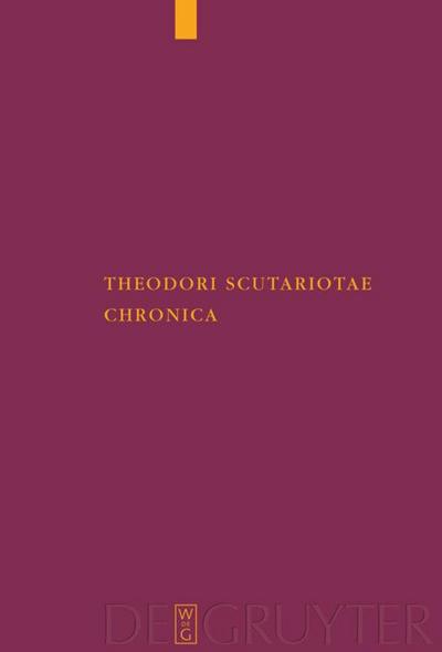Theodori Scutariotae Chronica