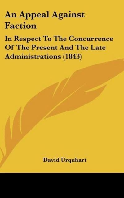 An Appeal Against Faction