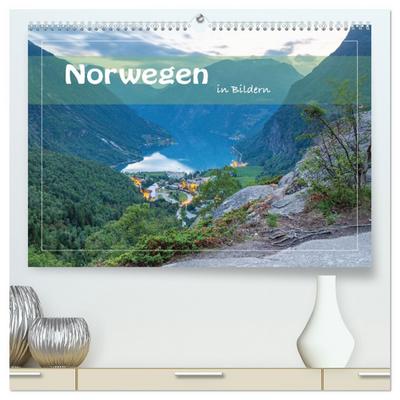 Norwegen in Bildern (hochwertiger Premium Wandkalender 2026 DIN A2 quer), Kunstdruck in Hochglanz