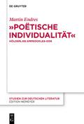 "Poëtische Individualität" (Studien zur deutschen Literatur)