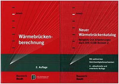 Neuer Wärmebrückenkatalog; Wärmebrückenberechnung, 2 Bde.