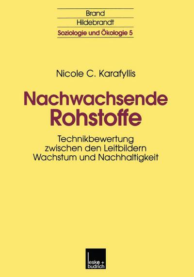 Nachwachsende Rohstoffe