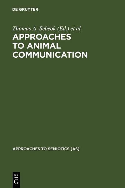 Approaches to Animal Communication