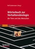 Wörterbuch zur Verhaltensbiologie der Tiere und de