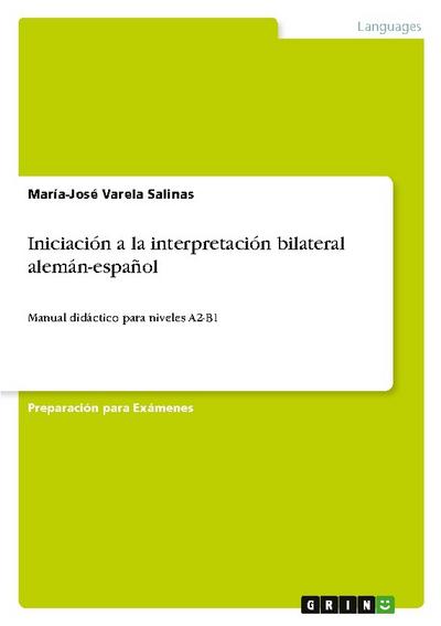 Iniciación a la interpretación bilateral alemán-español