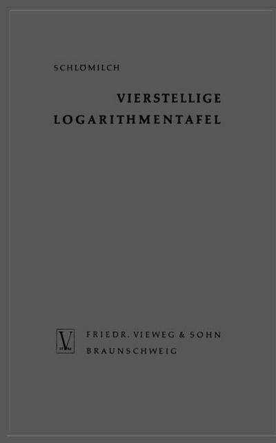 Vierstellige Logarithmentafel