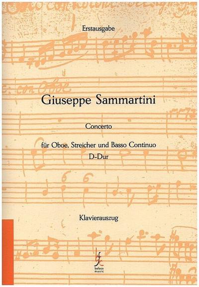 Konzert D-Dur für Oboe, Streicher und Bc