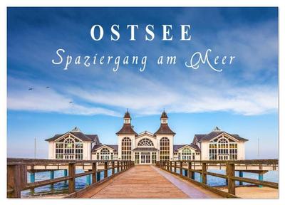 Ostsee - Spaziergang am Meer (Wandkalender 2026 DIN A3 quer), CALVENDO Monatskalender