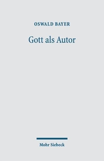 Gott als Autor