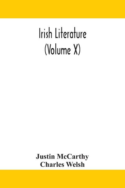 Irish literature (Volume X)