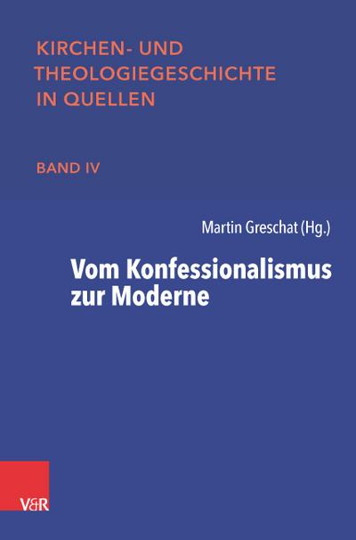 Vom Konfessionalismus zur Moderne