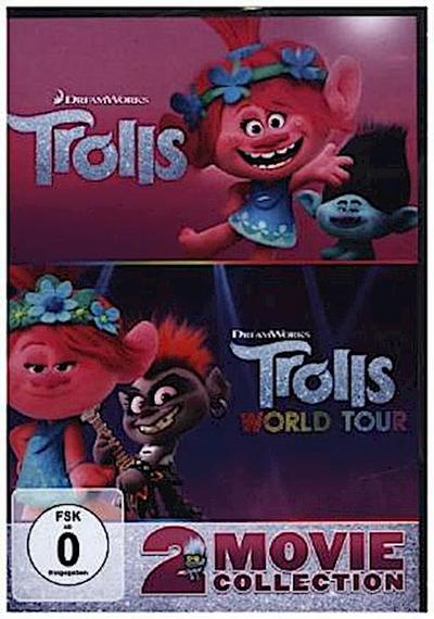 Trolls + Trolls World Tour, 2 DVD