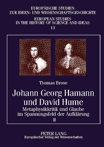 Johann Georg Hamann und David Hume