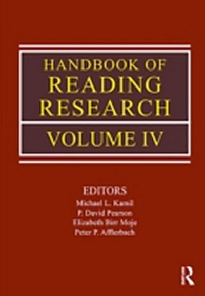 Handbook of Reading Research, Volume 4